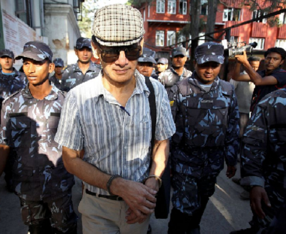 french serial killer charles sobhraj leaves kathmandu district court after his hearing in kathmandu may 31 2011 photo reuters