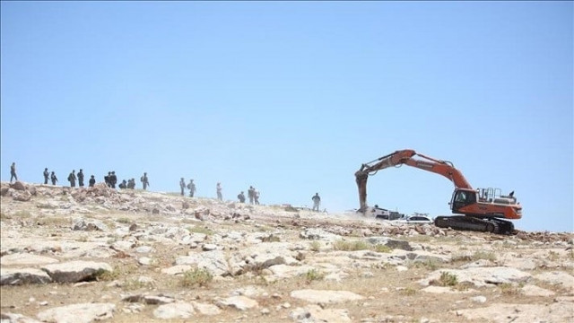 he said the acceleration in the construction of settlements through a series of projects eliminates any possibility of a two state solution photo anadolu agency he said the acceleration in the construction of settlements through a series of projects eliminates any possibility of a two state solution photo anadolu agency