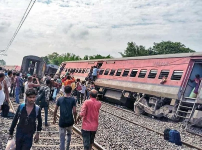 one dead in india train derailment