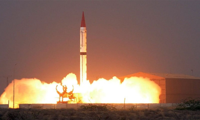 handout photograph shows launch of pakistan s shaheen iii surface to surface long range ballistic missile which can carry nuclear and conventional warheads within a range of 2 750 kilometres photo ispr file handout photograph shows launch of pakistan s shaheen iii surface to surface long range ballistic missile which can carry nuclear and conventional warheads within a range of 2 750 kilometres photo ispr file