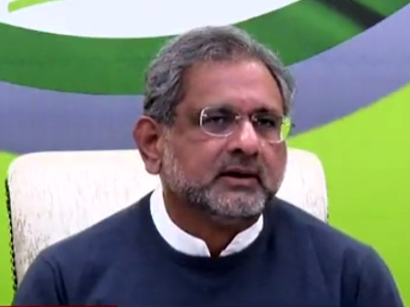 former prime minister shahid khaqan abbasi screengrab