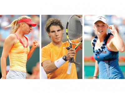 nadal wozniacki continue unbeaten run nadal wozniacki continue unbeaten run