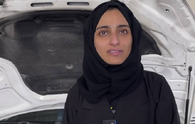 watch first emirati woman car mechanic over the moon after royal recognition watch first emirati woman car mechanic over the moon after royal recognition