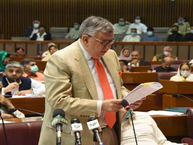 finance minister shaukat tarin screengrab