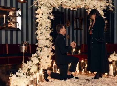 nina dobrev and shaun white are engaged inside the unique nyc proposal story