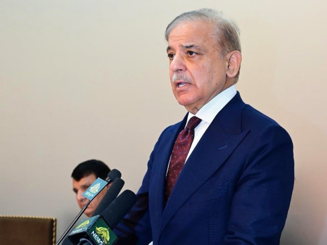prime minister shehbaz sharif address the chinese engineers and government officials on april 1 2024 photo pid prime minister shehbaz sharif address the chinese engineers and government officials on april 1 2024 photo pid