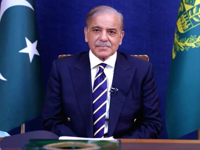 former prime minister shehbaz sharif in his farewell address said that continuation of policies is necessary for economic progress photo twitter marriyum a former prime minister shehbaz sharif in his farewell address said that continuation of policies is necessary for economic progress photo twitter marriyum a