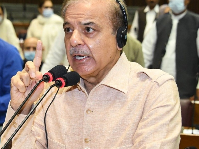 leader of the opposition in national assembly addressing a session in national assembly on june 15 2021 photo twittter naofpakistan