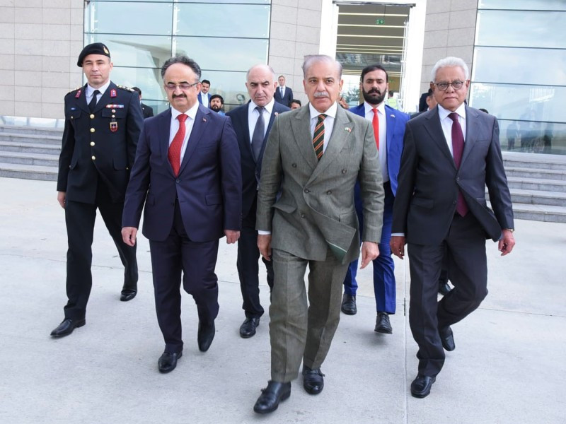 prime minister shehbaz sharif departs from ankara after completing his two day official visit of turkiye on june 4 2023 photo pid