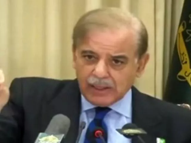 prime minister shehbaz sharif addressing a press conference on october 6 2022 screengrab prime minister shehbaz sharif addressing a press conference on october 6 2022 screengrab