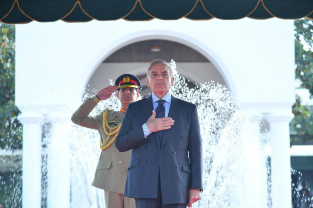 prime minister shehbaz sharif at the pm house on april 12 2022 photo twitter pml n prime minister shehbaz sharif at the pm house on april 12 2022 photo twitter pml n
