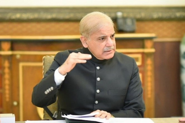 prime minister shehbaz sharif photo file prime minister shehbaz sharif photo file