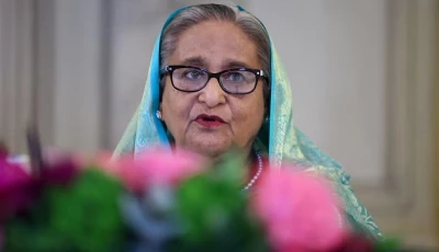 hasina denies crimes against humanity