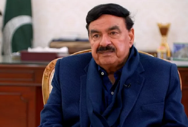 former interior minister sheikh rashid ahmed photo bbc