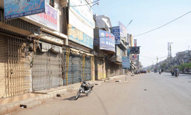 business activity dwindles as karachi observes protest business activity dwindles as karachi observes protest