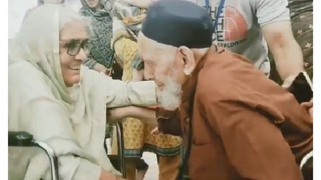 separated during partition estranged siblings reunite in pakistan after 75 years