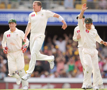 siddle floors england with a hat trick