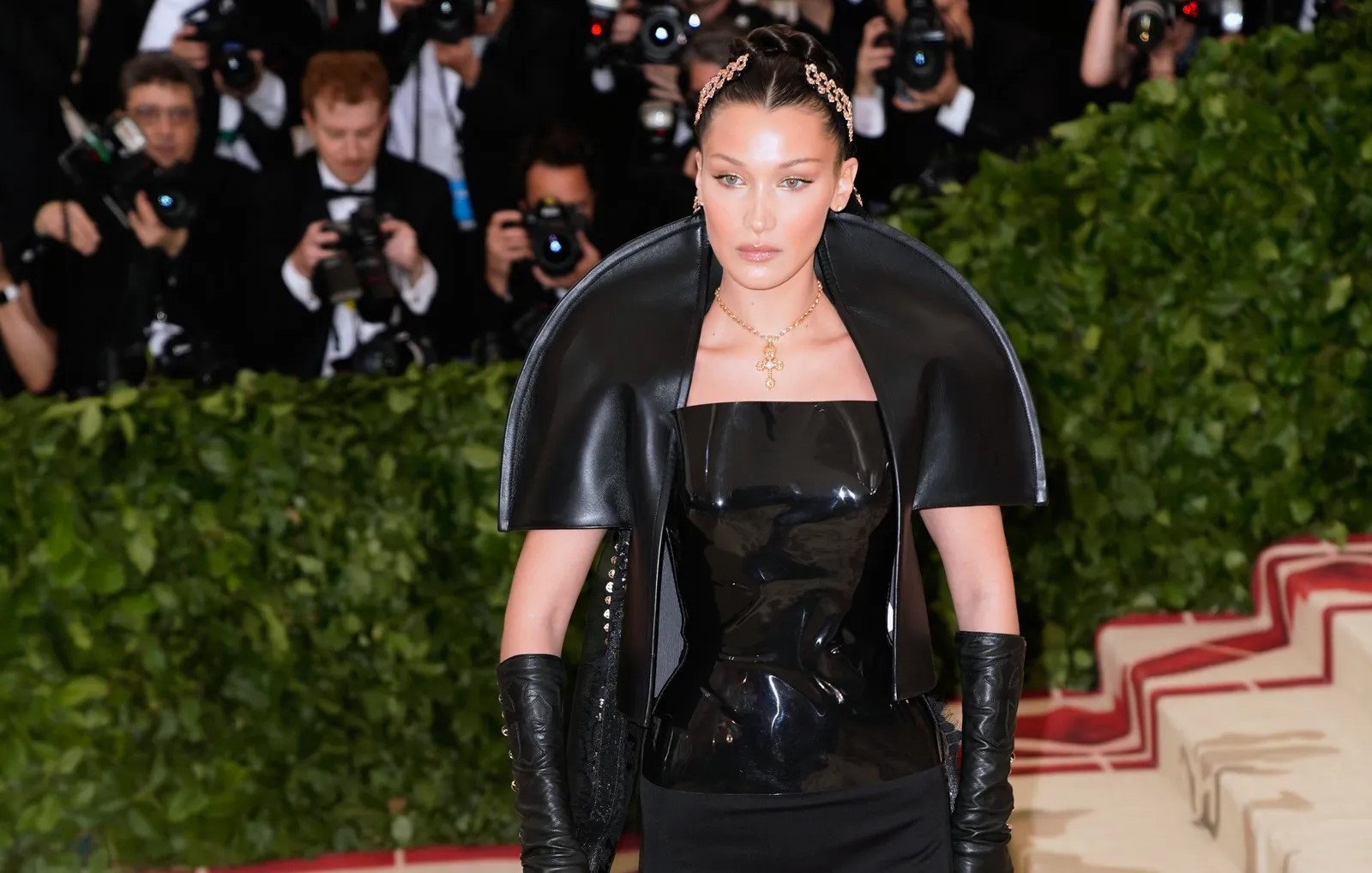 Cara Delevingne makes statement in 'Peg The Patriarchy' bulletproof vest at  the Met Gala