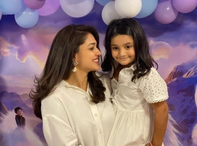 sanam jung marks daughter s birthday with abominable themed party