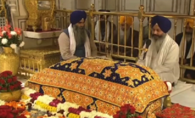 tragic incident took place when the sikh devotees were reciting holy scripture inside the golden temple in indian amritsar city screengrab tragic incident took place when the sikh devotees were reciting holy scripture inside the golden temple in indian amritsar city screengrab