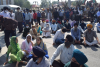 angry sikhs protest against teachers killing in iiojk