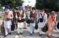 pakistan is hosting around 1 000 sikh pilgrims arrived from india through wagah border photo app file