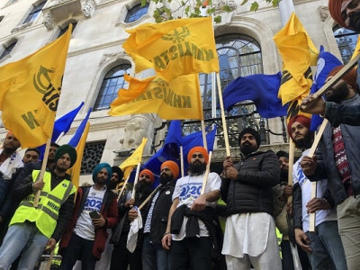 sikhs in london vote for independent khalistan