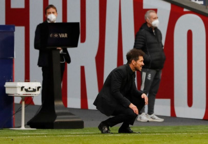 simeone regrets atletico s failure to see out derby win simeone regrets atletico s failure to see out derby win