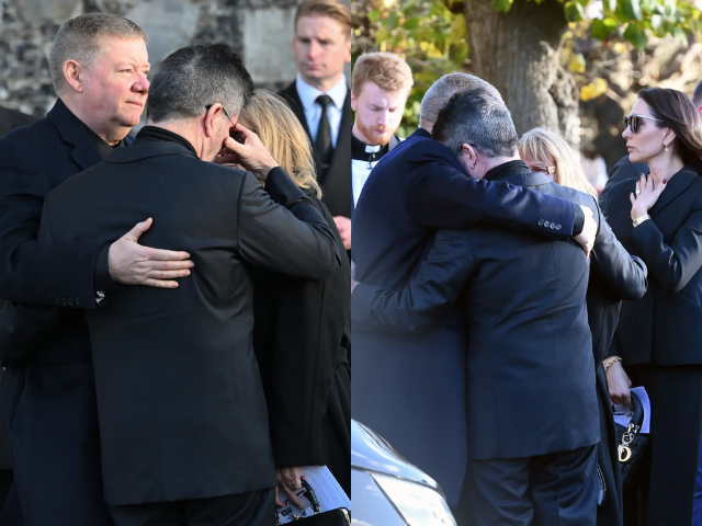 simon cowell mourns liam payne with heartfelt hug at the funeral