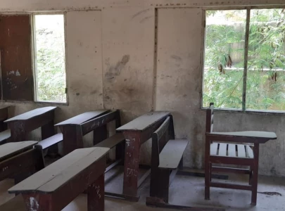 town municipal corporation occupies classrooms at govt school