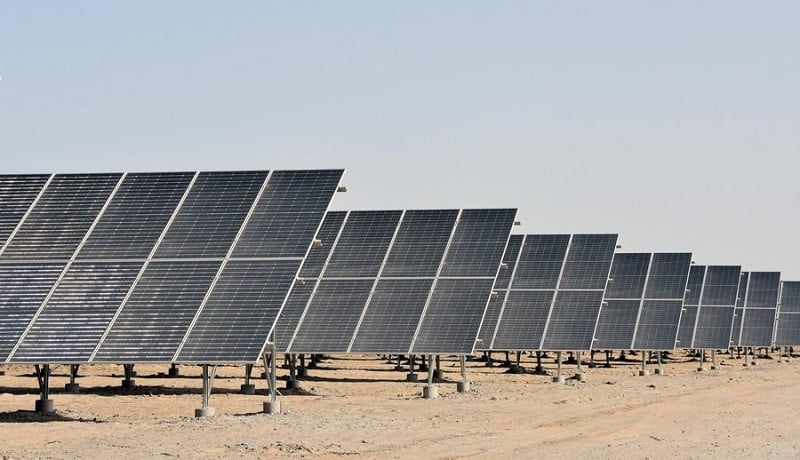 photovoltaic panels at a power station in northwest china s xinjiang uygur autonomous region photo xinhua