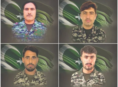 four soldiers martyred in south waziristan