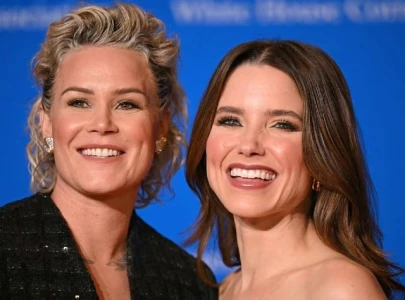 sophia bush celebrates first pride with new love ashlyn harris