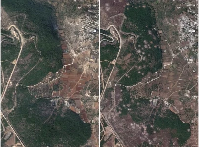 israeli bombing levels parts of lebanese village raising fears of escalating conflict