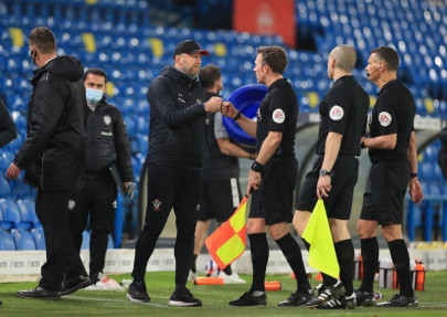 southampton gave up after disallowed goal says hasenhuettl