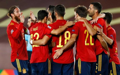 spain edge switzerland to stay top of nations league group spain edge switzerland to stay top of nations league group