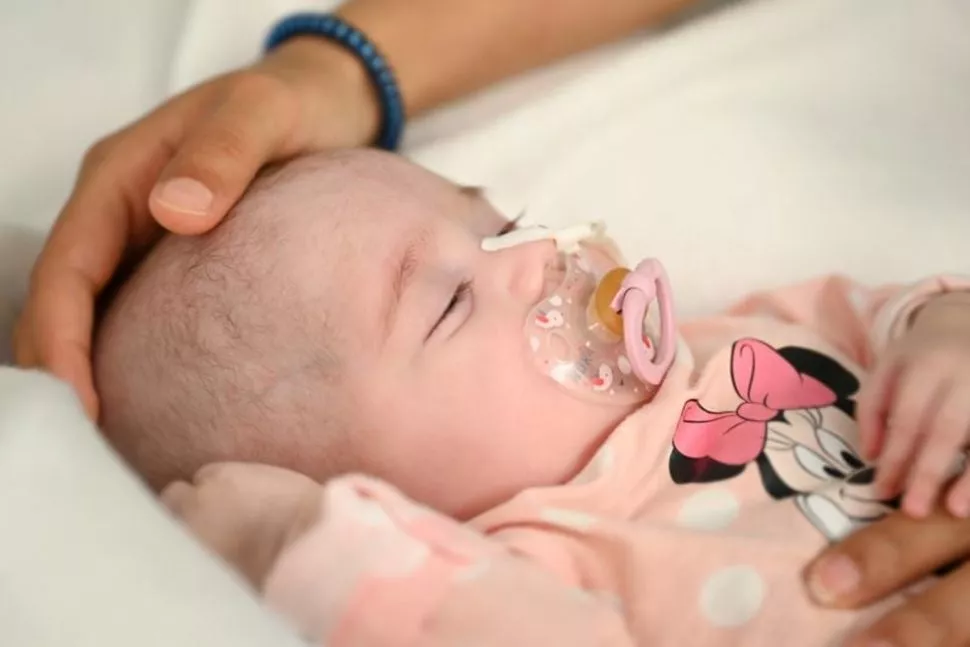 two month old spanish baby girl naiara who received a heart transplant in a pioneering surgery where doctors used a heart that had already stopped beating from a donor with a different blood type is seen in this handout picture released may 17 2021 by gregorio maranon hospital in madrid spain photo reuters two month old spanish baby girl naiara who received a heart transplant in a pioneering surgery where doctors used a heart that had already stopped beating from a donor with a different blood type is seen in this handout picture released may 17 2021 by gregorio maranon hospital in madrid spain photo reuters