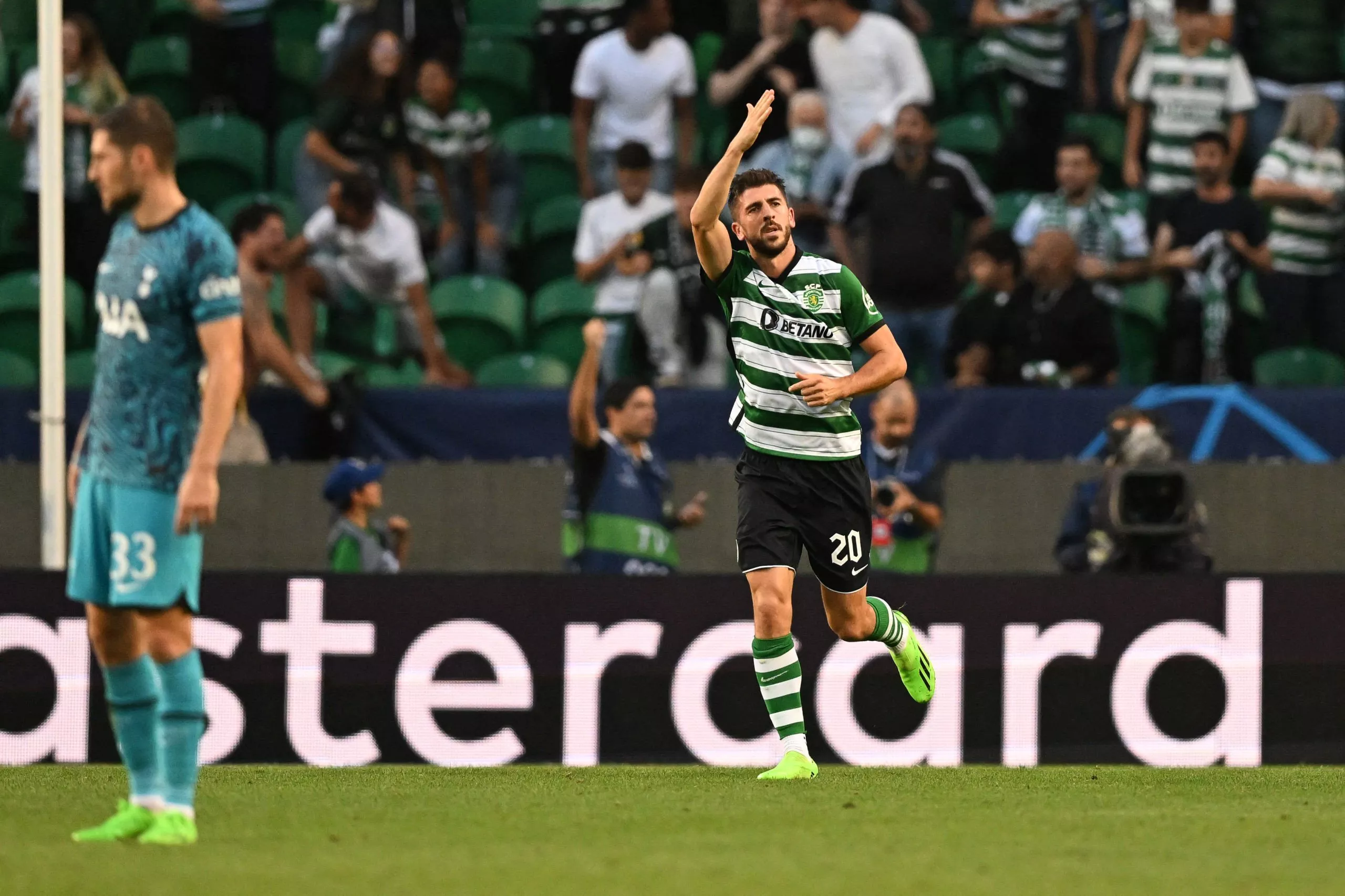 sporting stun spurs in champions league sporting stun spurs in champions league