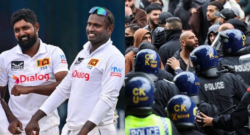 Sri Lankan cricketers voice safety concerns amid UK riots | The Express Tribune