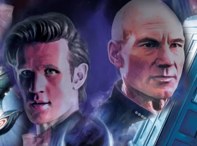 star trek and doctor who collide in epic mobile game crossover event