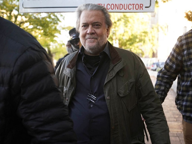 Photo of Trump ex-adviser Bannon sentenced to four months for contempt of Congress