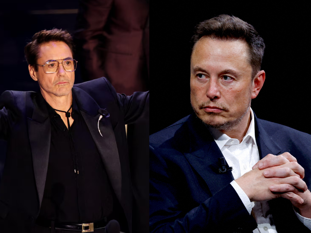 robert downey jr calls for elon musk to control his behavior a little more
