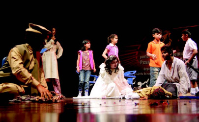 cas students neem tree music school puts on show