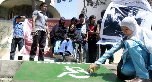 students play pioneering role for city s wheelchair access