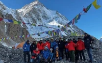 nelly attar and mountaineers from several other countries are part of the k2 expedition this year photo express