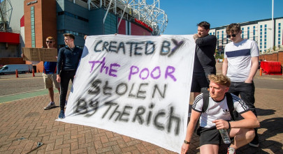 players fans hail beautiful day for football as super league unravels players fans hail beautiful day for football as super league unravels