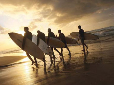 palestinians find freedom in the surf of gaza