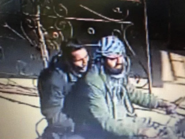 cctv image of the suspects allegedly involved in firing at pml n mpa bilal yaseen photo express cctv image of the suspects allegedly involved in firing at pml n mpa bilal yaseen photo express
