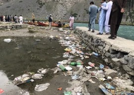 commercial waste pollutes water bodies in k p