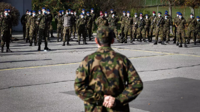 swiss army back on covid front line